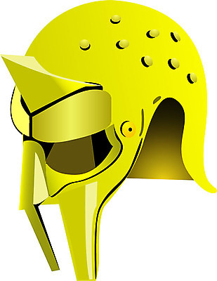 EPS 클립아트 잡화 일러스트 사람없음 오브젝트 전쟁 전사 머리보호 쇠모자 국내일러스트 투구모자 모자_잡화 보호장비 파일형식 벡터