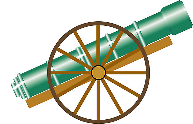 EPS 클립아트 무기 일러스트 사람없음 화약 오브젝트 전쟁 대포 화포 국내일러스트 폭발물 파일형식 벡터