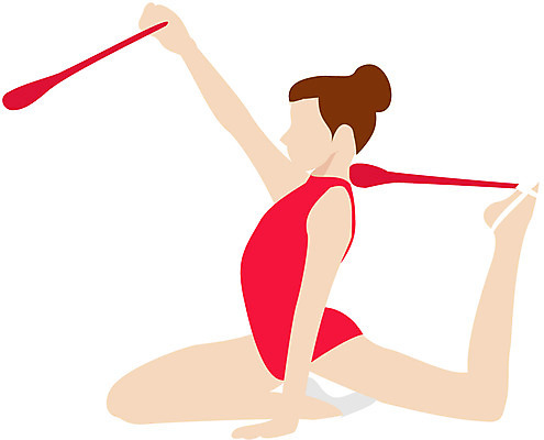 EPS 클립아트 여자 스포츠 포즈 올림픽 일러스트 한명 사람 20대 성인 운동 체조선수 리듬체조 체조 곤봉 여자만 여자한명만 성인여자만 청년만 청년여자만 성인한명만 청년여자한명만 성인여자한명만 성인만 국내일러스트 1 스포츠용품 운동선수 건강 청년 파일형식 벡터