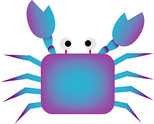 EPS 클립아트 동물 캐릭터 절지류 일러스트 갑각류 사람없음 바다동물 꽃게 게 바닷가재 집게발 일러캐릭터 바다 수중동물 가재 파일형식 벡터