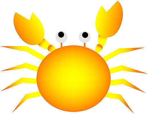 EPS 클립아트 동물 캐릭터 절지류 일러스트 갑각류 사람없음 바다동물 꽃게 게 바닷가재 집게발 일러캐릭터 바다 수중동물 가재 파일형식 벡터