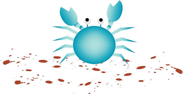 EPS 클립아트 동물 캐릭터 절지류 일러스트 갑각류 사람없음 바다동물 꽃게 게 바닷가재 집게발 일러캐릭터 바다 수중동물 가재 파일형식 벡터