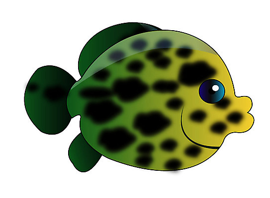 EPS 클립아트 동물 척추동물 한마리 일러스트 관상어 어류 사람없음 점박이 국내일러스트 1 수중동물 파일형식 벡터