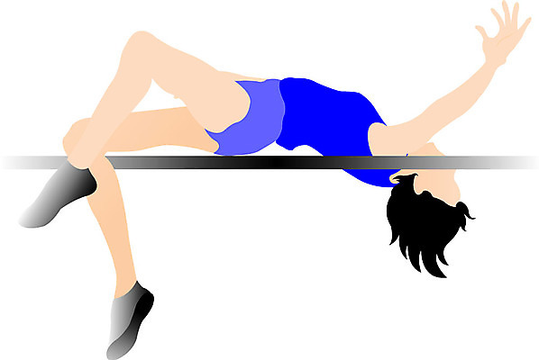 EPS 클립아트 여자 남자 스포츠 올림픽 일러스트 운동선수 한명 사람 20대 성인 운동 점프 육상스포츠 높이뛰기 장대높이뛰기 청년만 성인만 국내일러스트 1 모션 건강 청년 파일형식 벡터