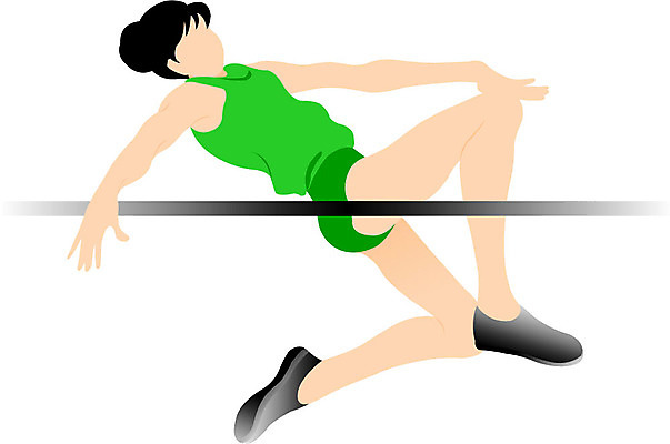 EPS 클립아트 여자 남자 스포츠 올림픽 일러스트 운동선수 한명 사람 20대 성인 운동 점프 육상스포츠 높이뛰기 장대높이뛰기 청년만 성인만 국내일러스트 1 모션 건강 청년 파일형식 벡터