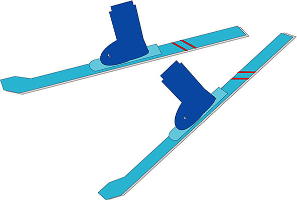 EPS 스포츠용품 스포츠 일러스트 레저 스키 사람없음 레포츠 운동 장비 바인딩 스키화 플레이트 국내일러스트 겨울스포츠 건강 오브젝트 스키장비 스키용품 파일형식 벡터