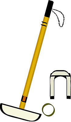 EPS 스포츠용품 스포츠 일러스트 레저 경기 사람없음 운동 게임 막대기 하키채 게이트볼 게이트 국내일러스트 놀이 건강 구기 오브젝트 하키용품 파일형식 벡터