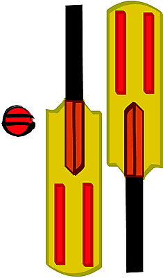 EPS 스포츠용품 스포츠 일러스트 레저 경기 사람없음 운동 야구방망이 방망이 게임 크리켓 국내일러스트 놀이 건강 구기 야구용품 오브젝트 파일형식 벡터