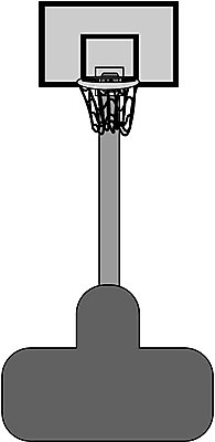 EPS 클립아트 스포츠용품 스포츠 일러스트 농구 사람없음 운동 구기 골대 농구대 골포스트 국내일러스트 건강 오브젝트 파일형식 벡터
