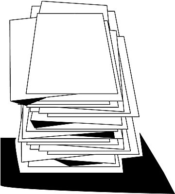EPS 종이 생활용품 일러스트 사람없음 용지 국내일러스트 오브젝트 파일형식 벡터
