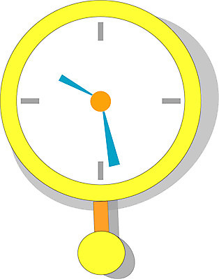 EPS 시계 생활용품 일러스트 사람없음 벽시계 벽걸이시계 국내일러스트 오브젝트 파일형식 벡터