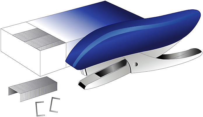 EPS 클립아트 일러스트 비즈니스 학용품 사람없음 사무용품 스테이플러 오브젝트 심 스테이플러심 국내일러스트 문구용품 파일형식 벡터