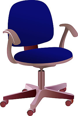 EPS 클립아트 가구 의자 일러스트 사람없음 오브젝트 회전의자 사무실의자 사무용의자 국내일러스트 생활용품 파일형식 벡터