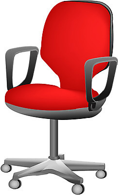 EPS 클립아트 가구 의자 일러스트 사람없음 오브젝트 회전의자 사무실의자 사무용의자 국내일러스트 생활용품 파일형식 벡터