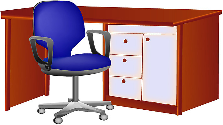 EPS 클립아트 가구 생활용품 의자 일러스트 사람없음 책상 오브젝트 회전의자 사무용의자 국내일러스트 파일형식 벡터