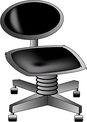 EPS 가구 의자 일러스트 사람없음 회전의자 사무실의자 사무용의자 국내일러스트 생활용품 파일형식 벡터