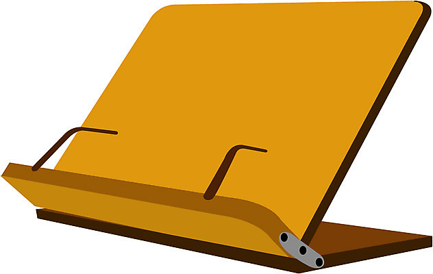 EPS 생활용품 일러스트 사람없음 책 독서 독서대 국내일러스트 오브젝트 파일형식 벡터