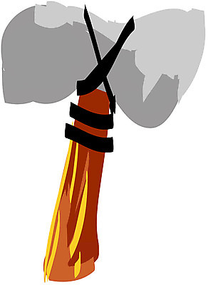 EPS 일러스트 사람없음 망치 도끼 돌도끼 석기시대 돌망치 국내일러스트 유물 공구 역사 파일형식 벡터