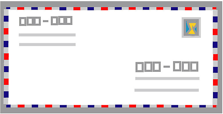 EPS 일러스트 문구용품 봉투 편지봉투 사람없음 편지 편지지 국제우편 국내일러스트 우편물 오브젝트 파일형식 벡터