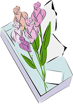 EPS 클립아트 식물 화초 줄기 잎 일러스트 사람없음 초록색 장미 꽃상자 국내일러스트 꽃 컬러 상자 파일형식 벡터