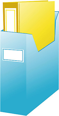 EPS 클립아트 일러스트 비즈니스 사람없음 사무용품 오브젝트 문서 파일 문서보관상자 서류보관함 국내일러스트 문구용품 상자 보관함 파일형식 벡터