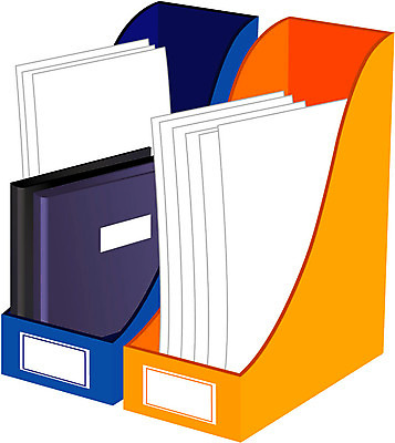 EPS 클립아트 일러스트 비즈니스 사람없음 사무용품 오브젝트 문서 파일 서류꽂이 서류보관함 국내일러스트 문구용품 보관함 파일형식 벡터