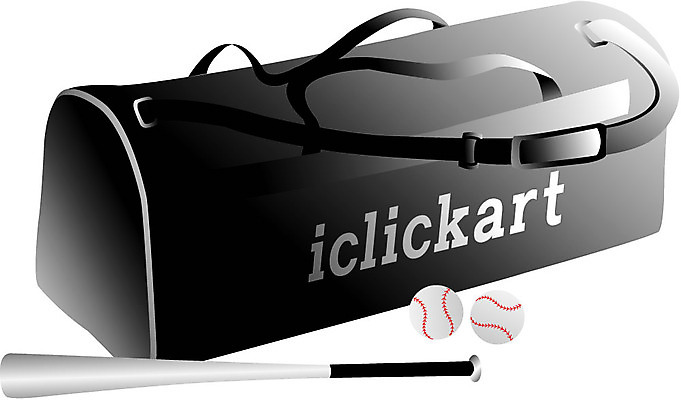 EPS 클립아트 잡화 스포츠용품 스포츠 가방 일러스트 공 사람없음 운동 구기 야구 야구방망이 방망이 오브젝트 야구공 운동가방 국내일러스트 건강 야구용품 파일형식 벡터