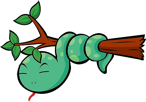 EPS 동물 척추동물 캐릭터 한마리 동물캐릭터 일러스트 파충류 나뭇잎 애니멀프린트 사람없음 바구니 나뭇가지 십이지신 운세 뱀띠 뱀 수컷 뱀캐릭터 구렁이 일러캐릭터 나무 1 잎 파일형식 벡터