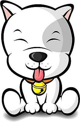 EPS 동물 척추동물 캐릭터 한마리 육지동물 동물캐릭터 일러스트 포유류 애니멀프린트 사람없음 반려동물 가축 방울 십이지신 개 개띠 강아지 수컷 개캐릭터 일러캐릭터 1 장식 파일형식 벡터