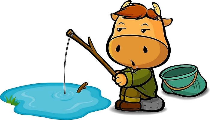 EPS 동물 척추동물 캐릭터 한마리 육지동물 동물캐릭터 일러스트 포유류 낚시 애니멀프린트 사람없음 가축 십이지신 소띠 운세 그물 소 수컷 낚시꾼 소캐릭터 일러캐릭터 1 레저 파일형식 벡터