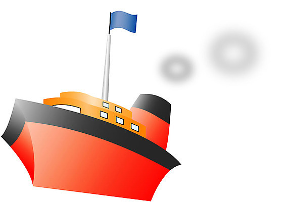 EPS 클립아트 산업 바다 교통 수상교통 일러스트 항해 굴뚝 어업 사람없음 운송업 깃발 연기 크루즈 고깃배 선박 국내일러스트 교통수단 배_교통 파일형식 벡터