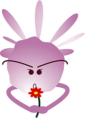 EPS 클립아트 식물 캐릭터 꽃 일러스트 사람없음 장미 꽃씨 일러캐릭터 파일형식 벡터