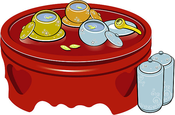 EPS 클립아트 음료 음식 생활용품 일러스트 자동차 사람없음 라이프 생활 인테리어 중국 차 다기 찻잎 다과상 찻상 국내일러스트 디자인 아시아 육상교통 탁자 차_음료 다도 오브젝트 다과 파일형식 벡터