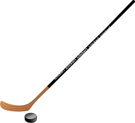 EPS 스포츠용품 스포츠 일러스트 사람없음 운동 막대기 하키 하키채 퍽 국내일러스트 건강 구기 오브젝트 하키용품 파일형식 벡터
