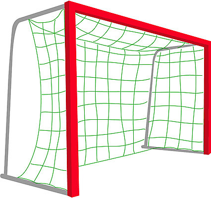 EPS 스포츠용품 스포츠 일러스트 사람없음 운동 골대 핸드볼 골포스트 국내일러스트 건강 구기 오브젝트 파일형식 벡터