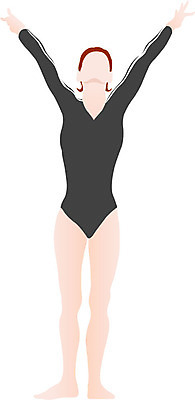 EPS 클립아트 여자 스포츠 포즈 일러스트 운동선수 한명 사람 20대 성인 운동 체조선수 체조 착지 마루운동 여자만 여자한명만 성인여자만 청년만 청년여자만 성인한명만 청년여자한명만 성인여자한명만 성인만 국내일러스트 1 건강 청년 파일형식 벡터