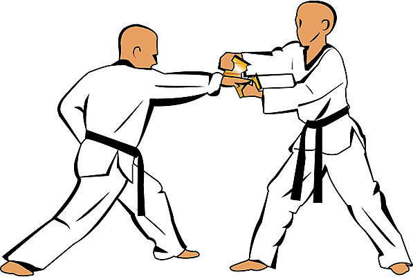 EPS 클립아트 전통 남자 스포츠 포즈 일러스트 한국 도복 사람 성인 두명 운동 무도 태권도 격파 손날찌르기 송판 남자만 성인남자만 성인만 국내일러스트 옷 아시아 모션 건강 격투기 파일형식 벡터