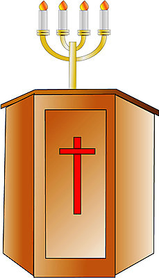 EPS 클립아트 기독교 종교 십자가 일러스트 초 종교용품 기독교용품 사람없음 교회 예배 단상 강대상 국내일러스트 종교건축 건물 파일형식 벡터