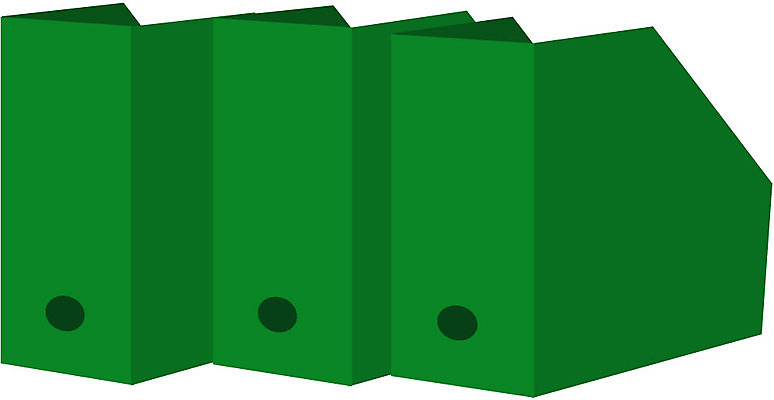 EPS 클립아트 일러스트 비즈니스 사람없음 초록색 사무용품 오브젝트 문서 파일 정리 서류꽂이 파일박스 국내일러스트 컬러 문구용품 상자 파일형식 벡터