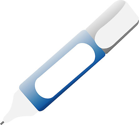 EPS 클립아트 일러스트 문구용품 학용품 사람없음 필기구 사무용품 흰색 오브젝트 수정액 국내일러스트 컬러 파일형식 벡터