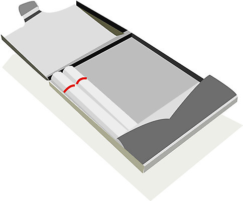 EPS 클립아트 생활용품 일러스트 사람없음 라이프 생활 상자 오브젝트 담배케이스 국내일러스트 파일형식 벡터