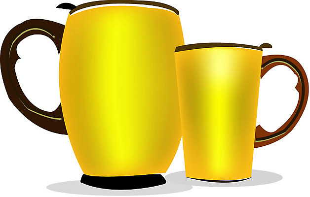 EPS 클립아트 생활용품 일러스트 사람없음 라이프 생활 컵 오브젝트 보온 보온컵 국내일러스트 식기 파일형식 벡터