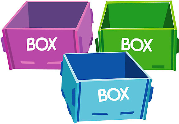 EPS 클립아트 일러스트 비즈니스 사람없음 사무용품 오브젝트 문서 파일 정리 파일박스 국내일러스트 문구용품 상자 파일형식 벡터