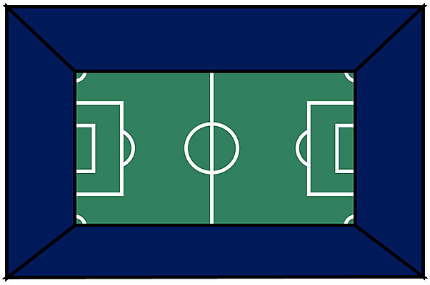 EPS 클립아트 시설물 현대건축 건축 스포츠 일러스트 스포츠시설 사람없음 운동 구기 축구 축구장 규정 국내일러스트 건축물 건강 시설 파일형식 벡터