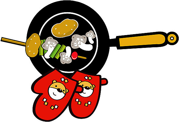 EPS 클립아트 음식 생활용품 장갑 일러스트 주방용품 감자 요리 사람없음 버섯 프라이팬 꼬치 구이 꼬치구이 감자요리 버섯요리 국내일러스트 잡화 채소 오브젝트 파일형식 벡터