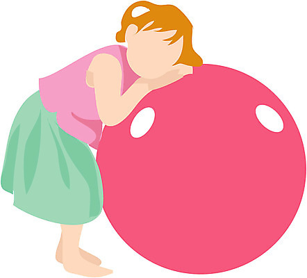 EPS 클립아트 여자 일러스트 공 놀이 한명 사람 치마 장난감 아기 아이옷 여자만 여자한명만 아기만 여자아기만 여자아기한명만 국내일러스트 1 옷 하의 파일형식 벡터
