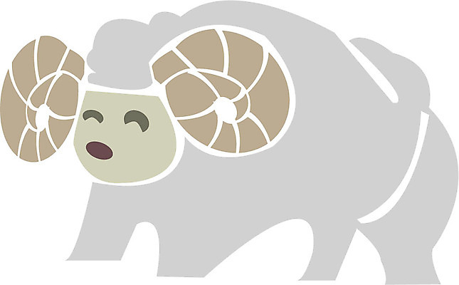 EPS 클립아트 동물 척추동물 캐릭터 한마리 육지동물 야생동물 일러스트 포유류 새해 사람없음 가축 십이지신 운세 양띠 양 양뿔 일러캐릭터 1 파일형식 벡터