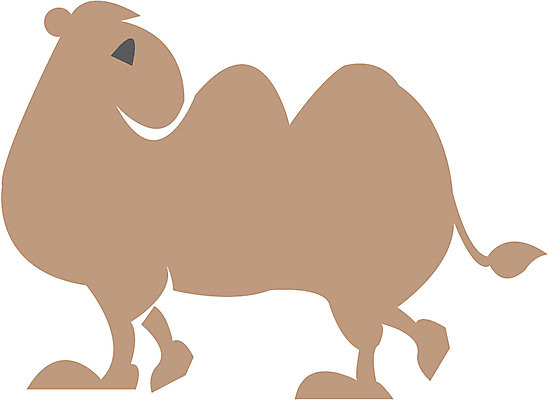 EPS 클립아트 동물 척추동물 캐릭터 한마리 육지동물 야생동물 일러스트 포유류 사람없음 가축 사막 낙타 혹 쌍봉낙타 일러캐릭터 1 파일형식 벡터