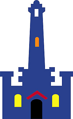 EPS 클립아트 시설물 건축물 건축 고건축 일러스트 유럽건축 지붕 사람없음 건물 궁전 깃발 성 왕궁 국내일러스트 서양건축 파일형식 벡터