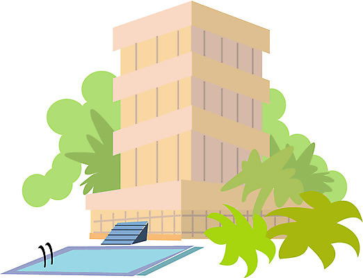 EPS 클립아트 나무 시설물 건축물 현대건축 건축 일러스트 스포츠시설 자연 호텔 리조트 수영장 풍경 사람없음 건물 관광지 야자수 휴양지 여관 국내일러스트 식물 스포츠 여행 숙소 장소 시설 생태계 파일형식 벡터